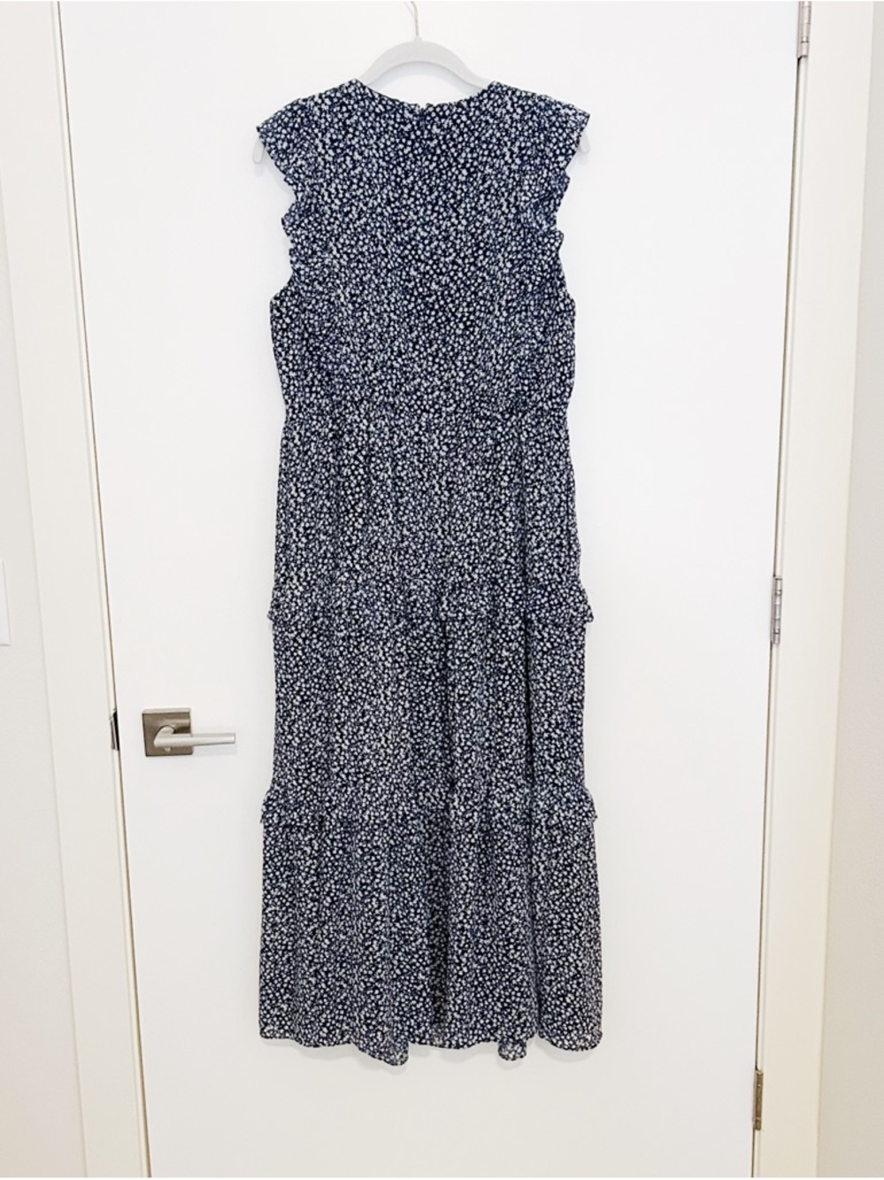 J. Crew Factory Floral Ruffle Maxi Dress - Picture 3 of 7